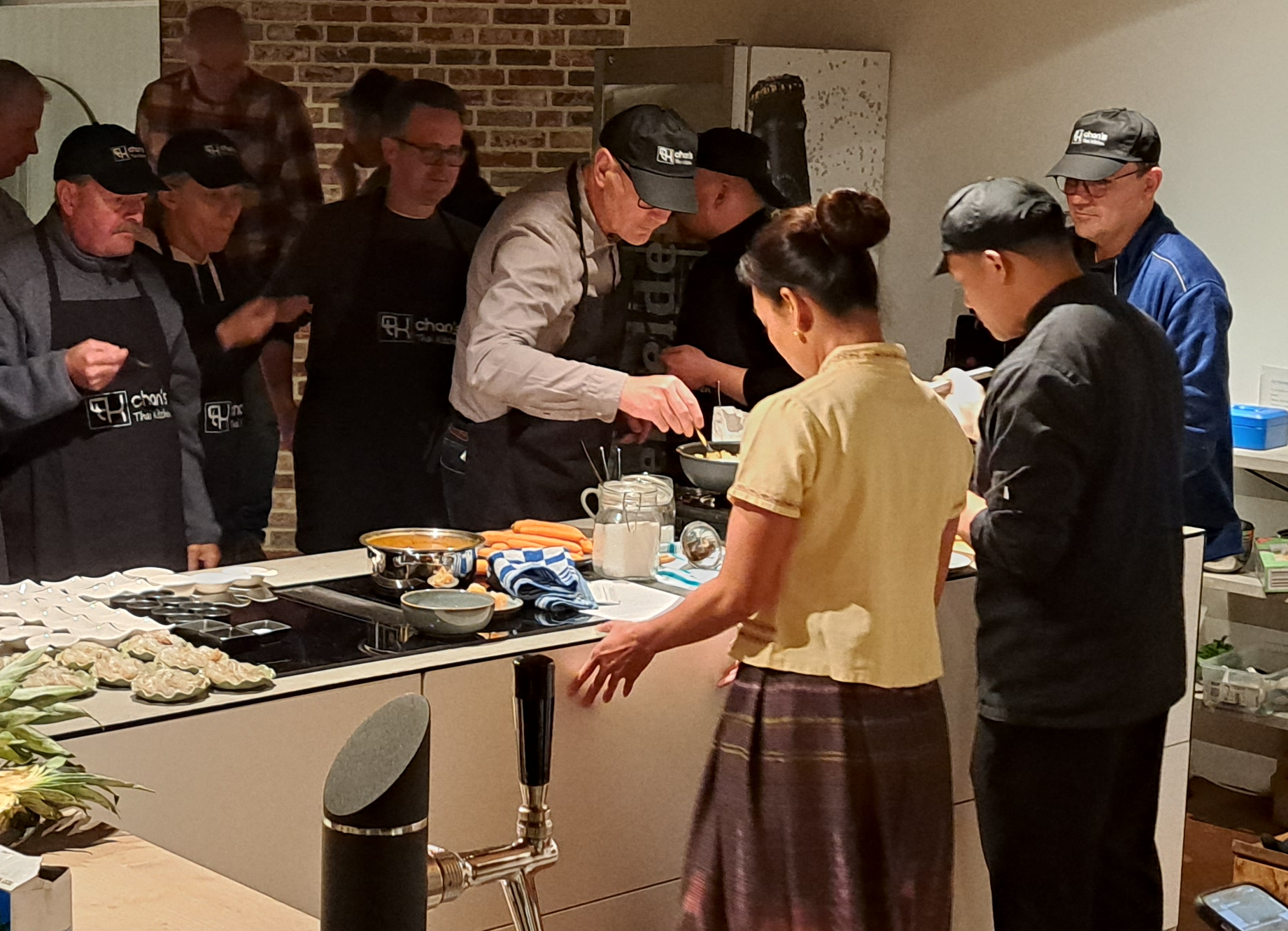 Kochschule6 Kochkurs 2023, Chans Thai Kitchen